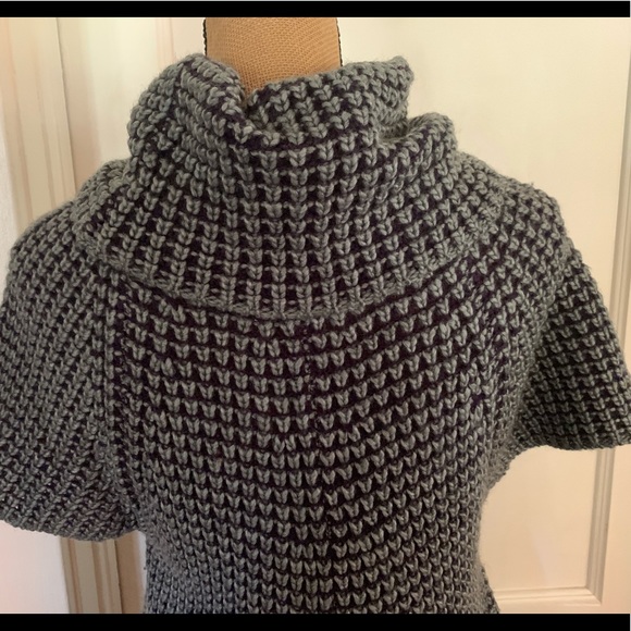 Gray & Purple Sweater Dress Orange Fashion Village - Picture 9 of 9